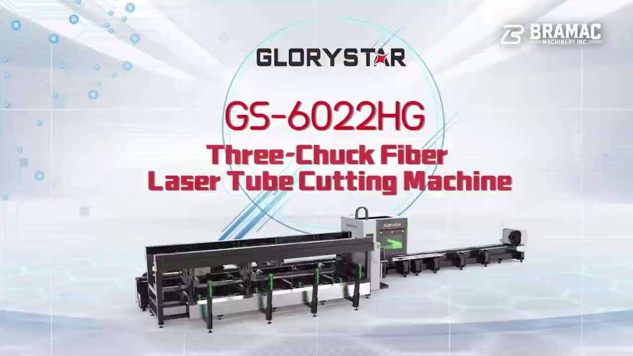 Glorystar GS-6022HG Tube Laser | Automated Production for Small & Medium Tube Fabrication
