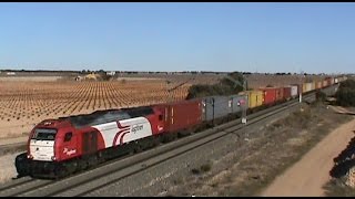 preview picture of video 'Dia de trenes por Villarrobledo y alrededores'