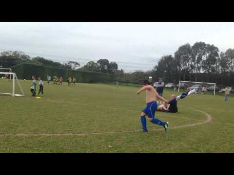 Adam's Goal Celebration April 26, 2014