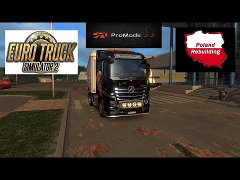 (ETS2 v 1.28 PM v 2.20 PR (21/10/17) [1.28] )  Grudziadz - Gdansk mit Poland Rebuilding