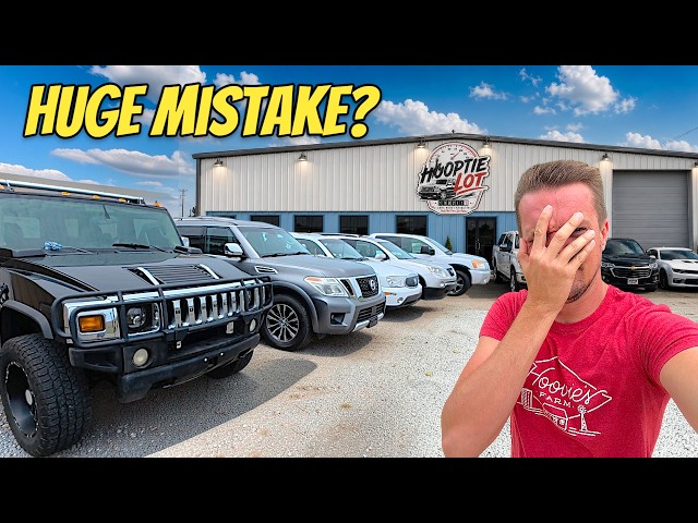 I Spent $100,000 Transforming The Wizard's Shop Into A Car Dealership, And Have Not Sold A Car Yet! – Hoovies Garage