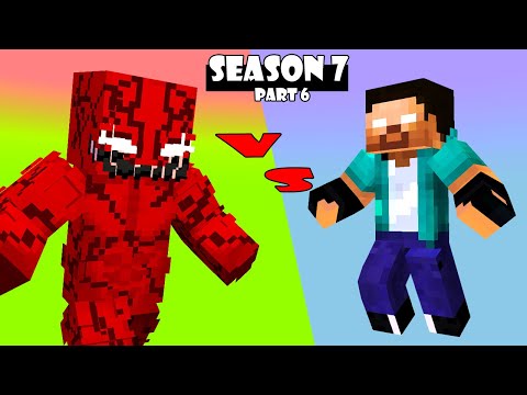 PART 6  Season 7 Monster School : XDJAME vs Summon demon Hell prison- Minecraft Animation