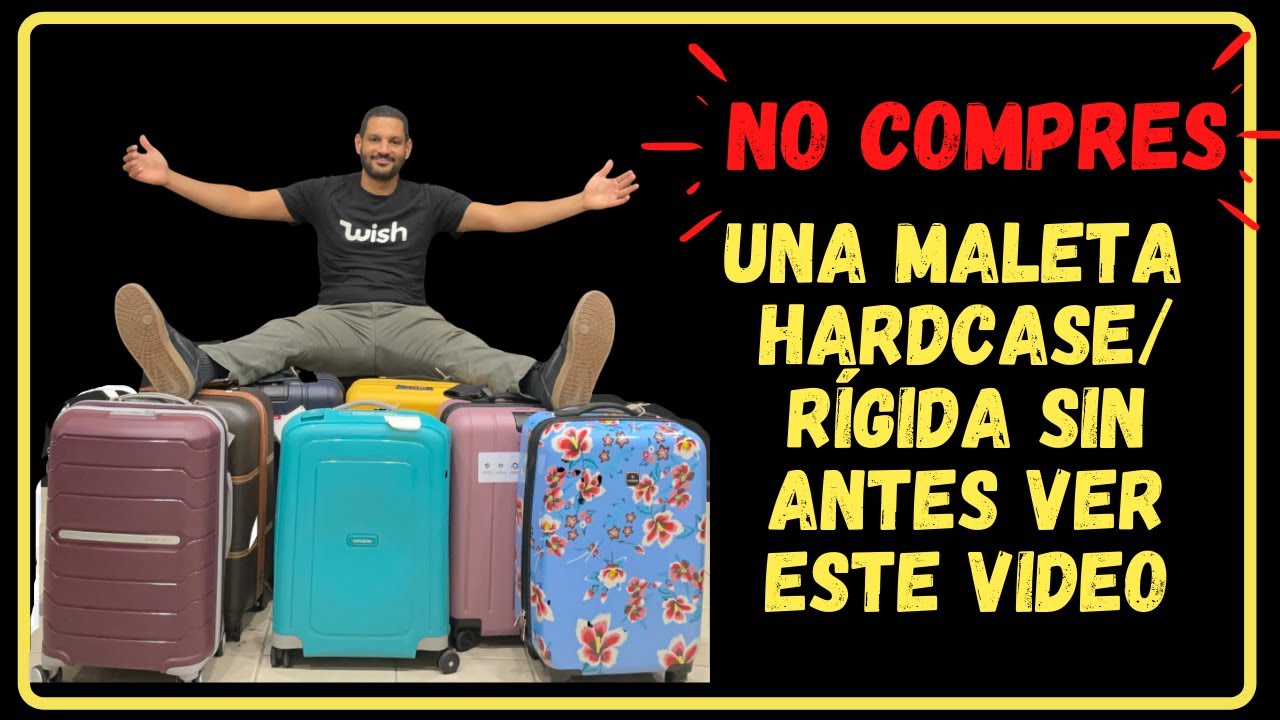 Watch No compres una maleta Hardcase/Rígida sin antes mirar este video | Diferencias entre maletas rígidas Now No compres una maleta Hardcase/Rígida sin antes mirar este video | Diferencias entre maletas rígidas