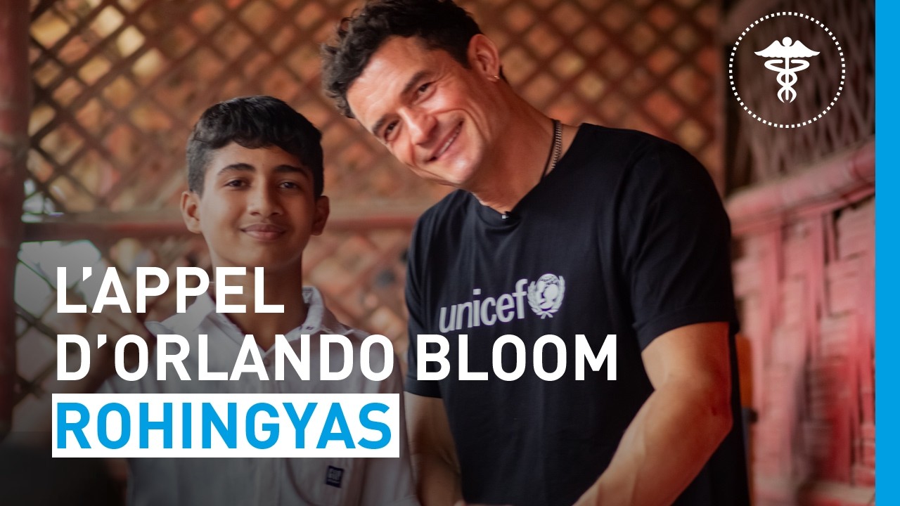 Orlando Bloom : « Les enfants rohingyas risquent d'être oubliés » | UNICEF France
