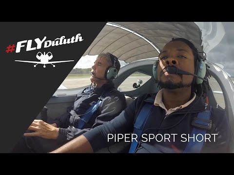#FlyDULUTH  Piper Sport Short