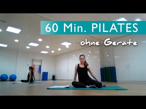 60 Min. Pilates | ohne Geräte | Anfänger und Mittelstufe