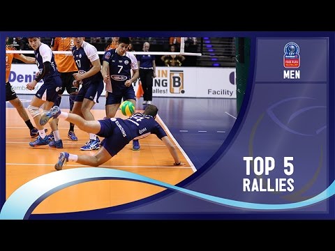 Stars in Motion Episode 3 - Top 5 Rallies - 2016 CEV DenizBank Volleyball Champions League - Men