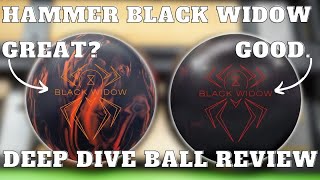 Improved or Worse? | Hammer Black Widow 3.0 vs 2.0 | Surface Change | Deep Dive Bowling Ball Review