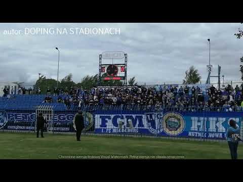 "BYŁ BEDZIE JEST HUTNIK HKS" - w Chorzowie Hutnik Kraków na meczu z Ruchem 22/05/2022