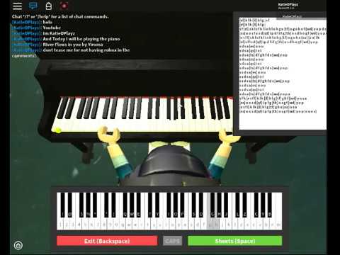 Roblox Piano River Flows In You By Yiruma Sheets Apphackzone Com - roblox's got talent piano script hack
