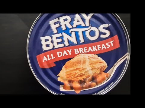 Skint man's food review! FRAY BENTOS ALL DAY BREAKFAST PIE' 