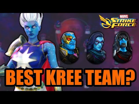 BEST KREE TEAMS FOR PHYLA-VELL | BLITZ, RAIDS & ALLIANCE WARS | MARVEL STRIKE FORCE | MSF