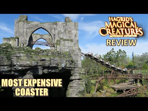 Video review of Hagrid's Magical Creatures Motorbike Adventure by Canobie Coaster