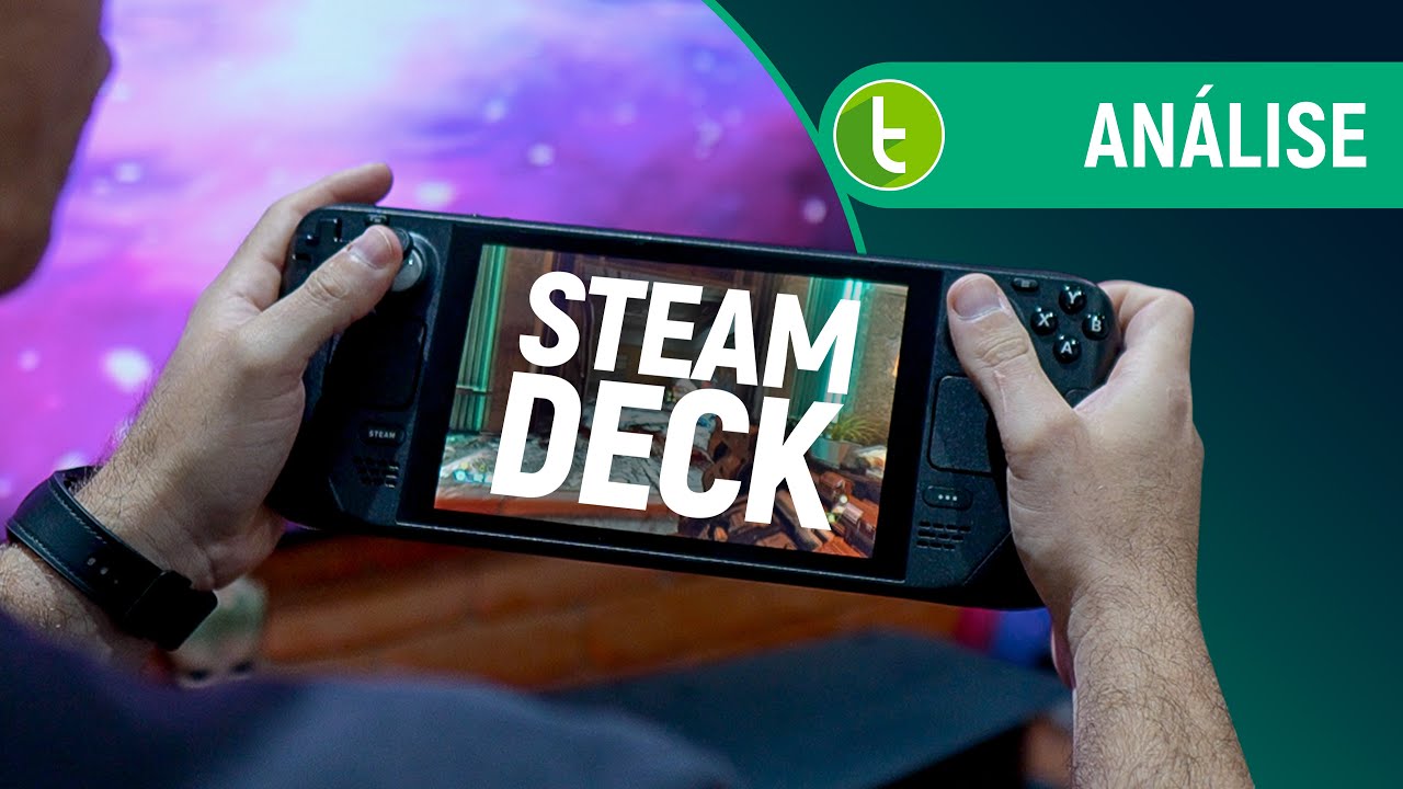 STEAM DECK: CONJUNTO DIGNO para CONSOLE PORTÁTIL, mas VALE a PENA no Brasil? | Análise / Review