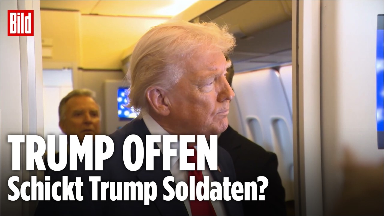 TRUMP ÜBER BODENTRUPPEN: „Sehr gute Gründe nötig“ – USA prüfen Optionen im Iran-Konflikt