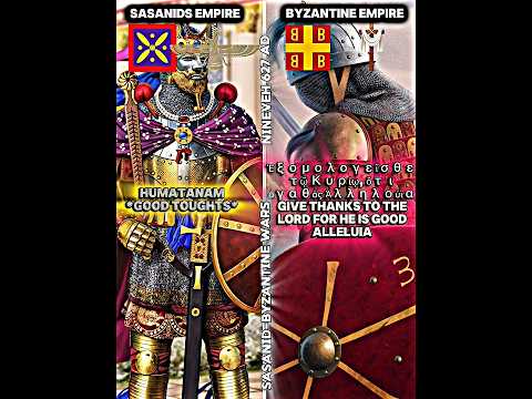 SASSANIDS & BYZANTINES battles | PRAYERS NINEVEH 627 AD #edit #history