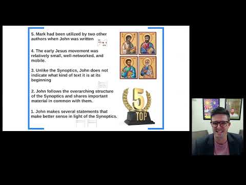 Five Reasons the Gospel of John Knows the Synoptic Gospels