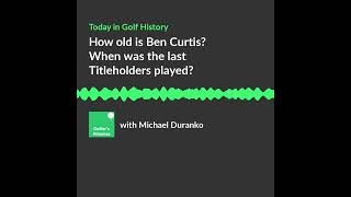 How old do you think Ben Curtis is