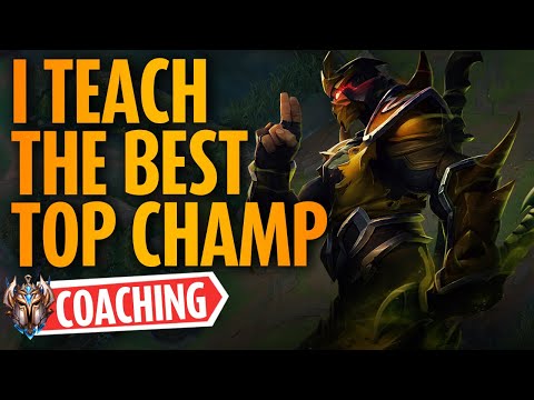I make my client first time this champion in Plat BECAUSE IT is SO FREE - Challenger LoL Coaching