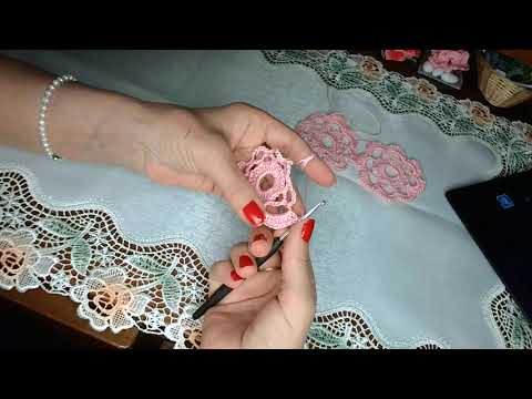 Floare crosetata in tehnica crosetului irlandez.WIN 20210821 13 13 29 Pro