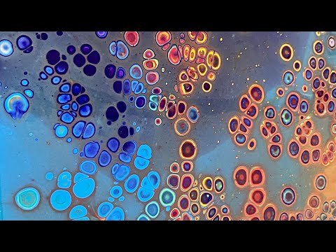 406. FLUIDSTOCK: Celebrating the 60s!  My BEST Ombré Pour! /Fluid Art /Paint Pouring