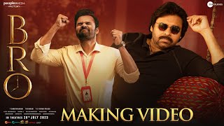 BRO Telugu Movie Making Video | Pawan Kalyan | Sai Dharam Tej | Thaman | Samuthirakani | Mango Music video