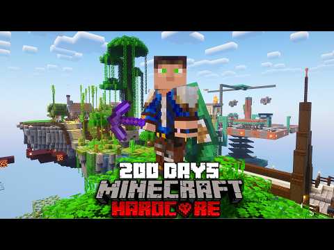 100 MORE Days of Skyblock Infinite in Minecraft Hardcore