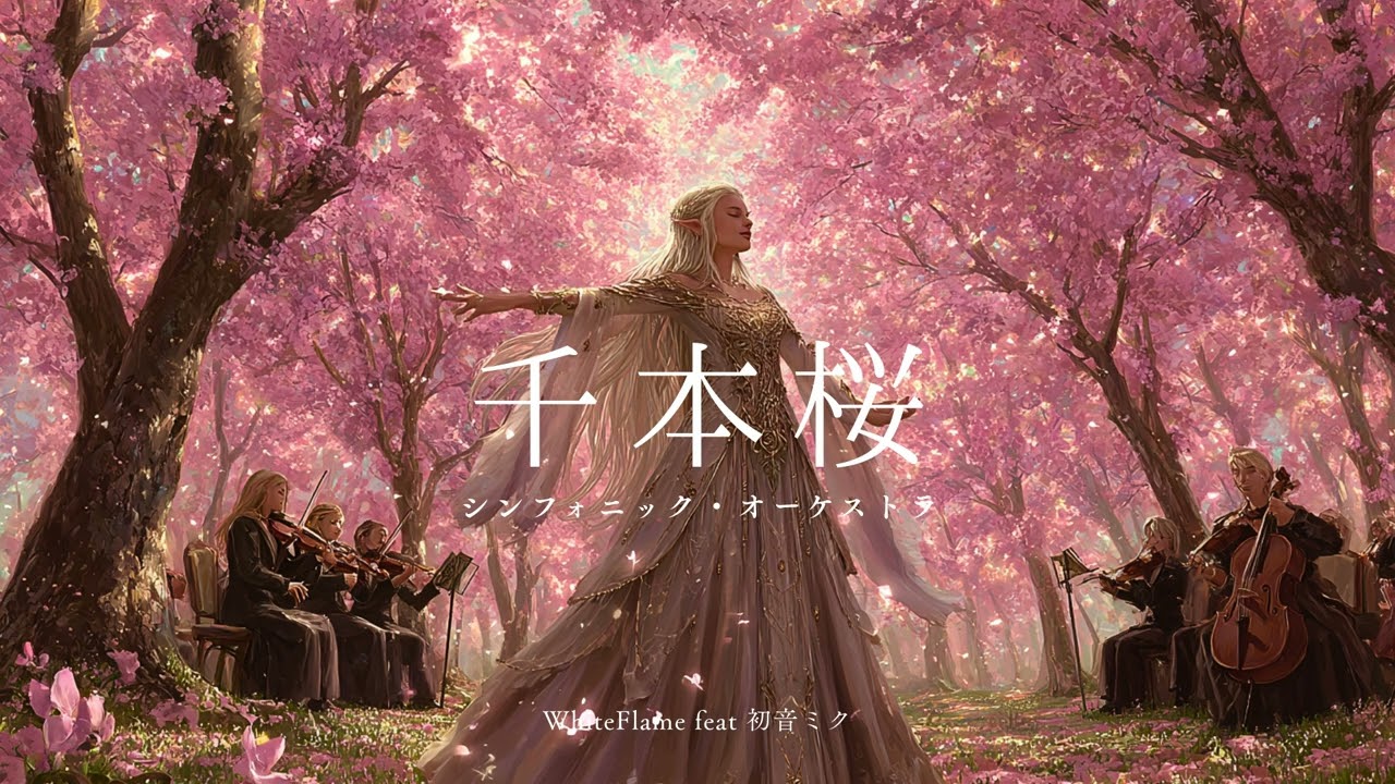 千本桜（シンフォニック・オーケストラ）／WhiteFlame feat 初音ミク