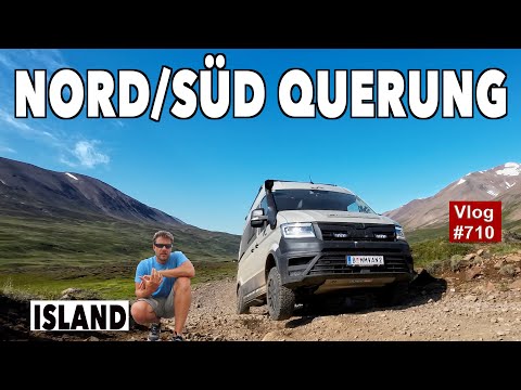 #710 Einmal quer durch Island | Aber wie? MAN TGE 4x4 am Limit? F839 & F821, Steinpiste, MegaMobil