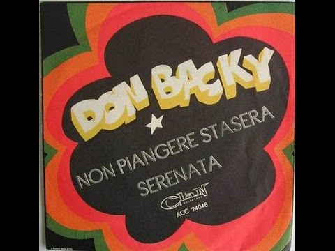 Non piangere stasera, Don Backy(1967), by Prince of roses
