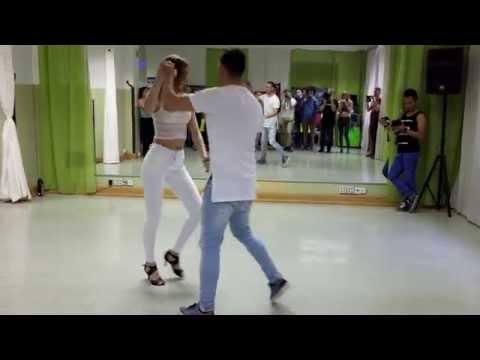 Azael Salazar & Maya - Bachata Sensual - Workshop [Ett sista glas]
