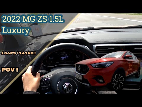 2022 MG ZS 1.5L Luxury POV Test Drive! | 100-150, AUTOBAHN