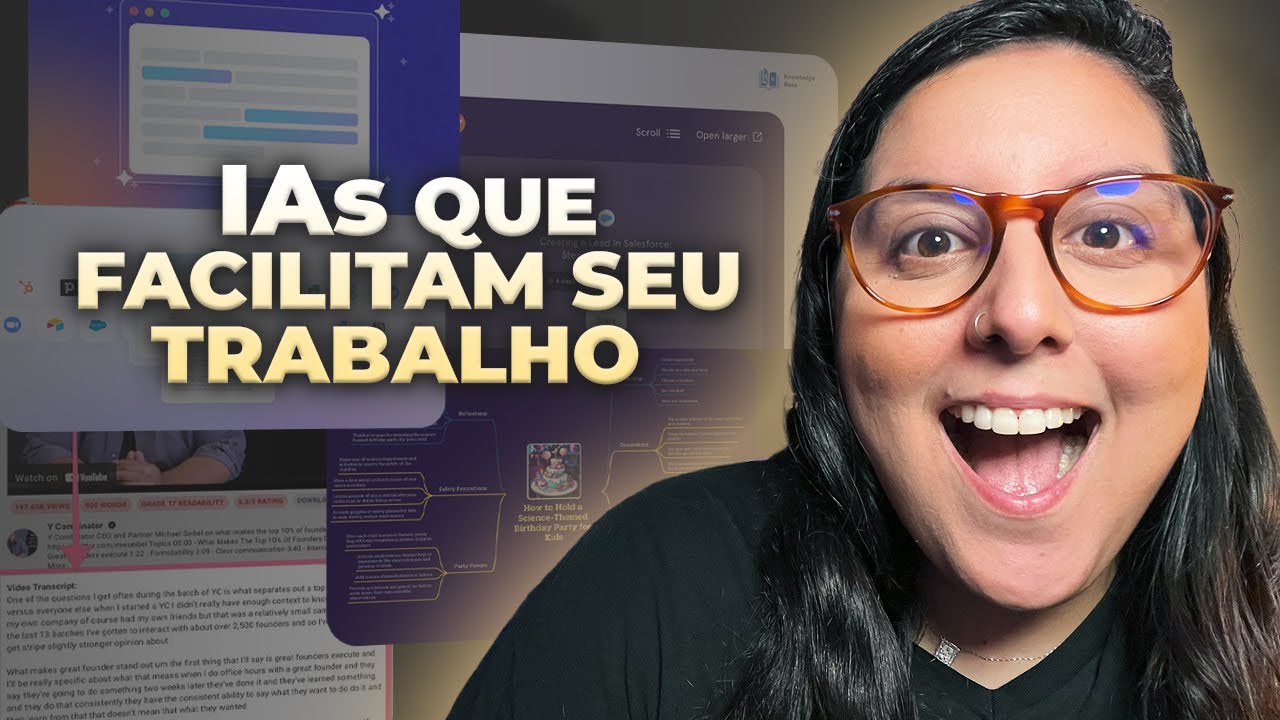 5 INTELIGÊNCIAS ARTIFICIAIS para facilitar seu dia de TRABALHO