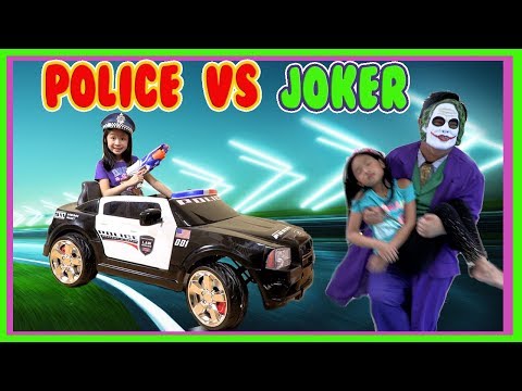 Pretend Play POLICE with Ryan's Toy Review inspired- I MAILED MYSELF to Ryan ToysReview and it WORK4