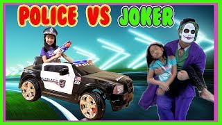Pretend Play POLICE with Ryan&#39;s Toy Review inspired- I MAILED MYSELF to Ryan ToysReview and it WORK4