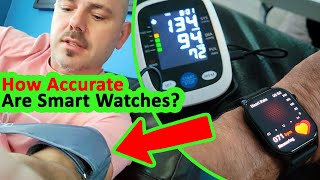 Blood Pressure Check! Smart Watch vs Blood Pressure Monitor Machine, How Accurate is the BP Monitor?