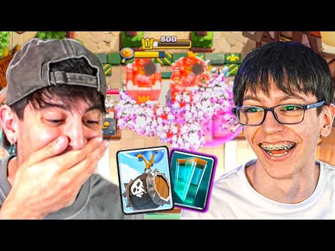 2VS2 TROLL CON THIAGO EN CLASH ROYALE (en 2025)