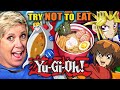 Try Not To Eat Yu Gi Oh Golden Eggwich Dragias Curry Space Ramen People Vs Food