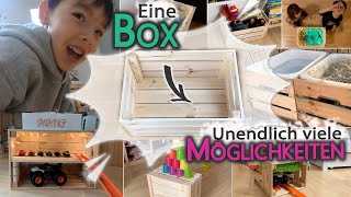 Die unendliche Spielbox | Genialer Ikea Hack | DIY | mamiblock