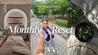 MONTHLY RESET 📆✨ out with the old, becoming CONSISTENT,  Baking Bagels & prepping for a new month