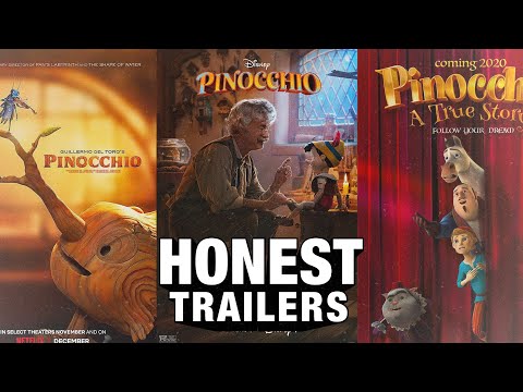 Honest Trailers | Every 2022 Pinocchio Movie