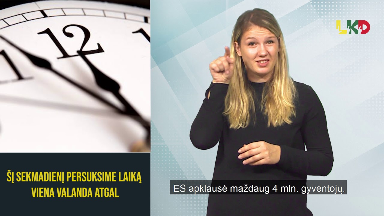 Šį sekmadienį persuksime laiką viena valanda atgal