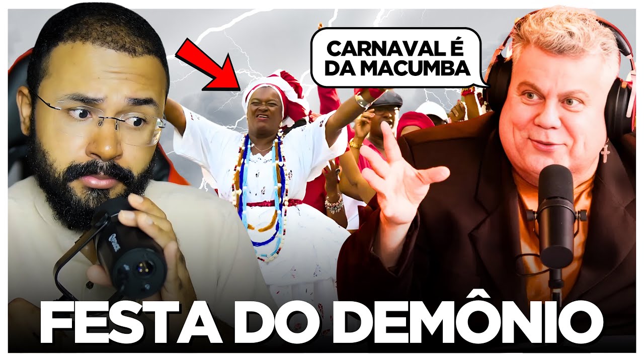 CARNAVALESCO REVELA O MUNDO ESPIRITUAL NO CARNAVAL - ORIXÁS E SATANÁS? ACORDA IGREJA!