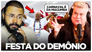 CARNAVALESCO REVELA O MUNDO ESPIRITUAL NO CARNAVAL - ORIXÁS E SATANÁS? ACORDA IGREJA!