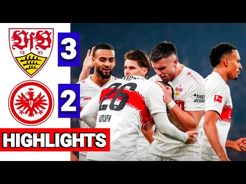 VfB Stuttgart - Eintracht Frankfurt 3-2 Highlights | Bundesliga 2025/26 Stuttgart Frankfurt