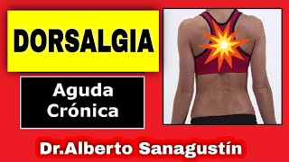 DORSALGIA AGUDA Y CRÓNICA: causas, síntomas y tratamiento (Dolor de espalda)