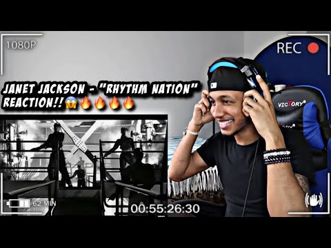 Janet Jackson - Rhythm Nation | REACTION!! I LOVE THIS!🔥🔥🔥