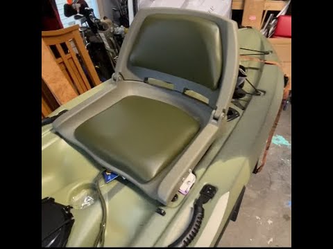 Lifetime kayak seat upgrade...say NOOOOO to stadium seat!
