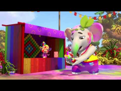 ಹೋಳಿ ಹೈ, Holi Hai, Tridev Telugu Nursery Rhyme