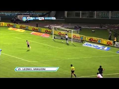 Gol de Vangioni Belgrano 0   River 1 Fecha 1 Torneo Final 2013 Fútbol Para Todos1
